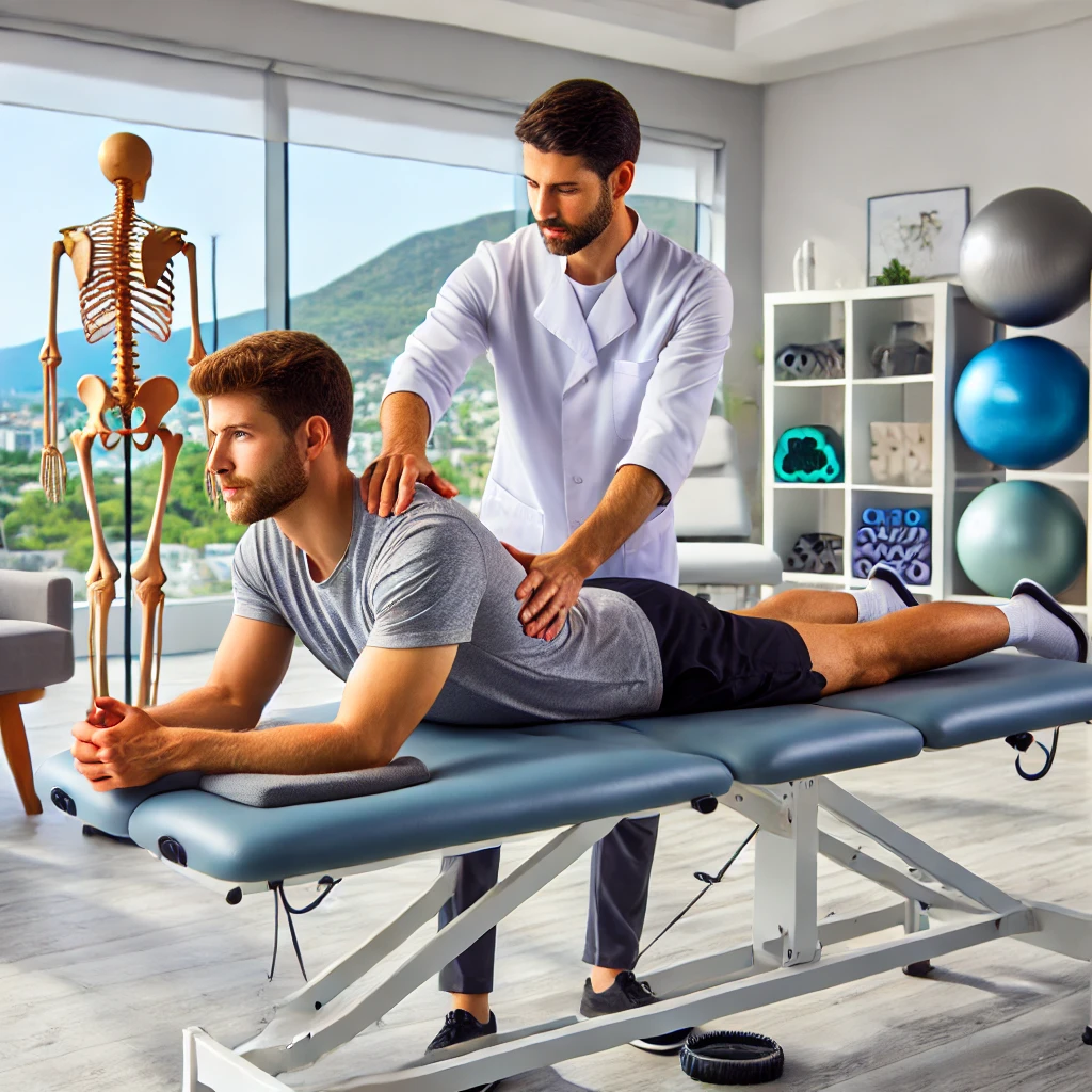 Bobath Terapi Antalya ve Alanya Antalya'da modern, iyi donanımlı bir klinikte Bobath terapisi uygulayan fizyoterapist.