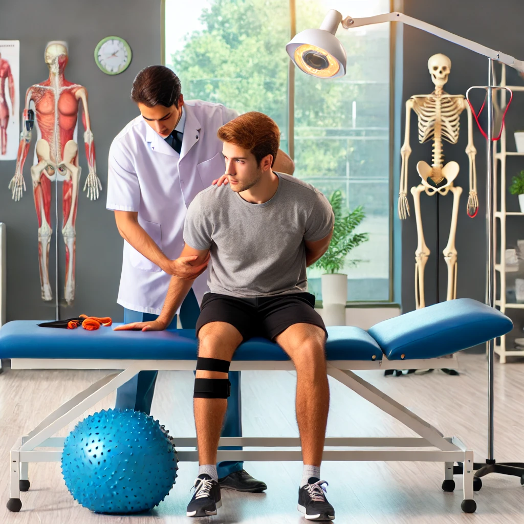 Hemipleji Rehabilitasyonu Antalya ve Alanya Antalya'da modern, iyi donanımlı bir klinikte hemipleji rehabilitasyonu uygulayan fizyoterapist.